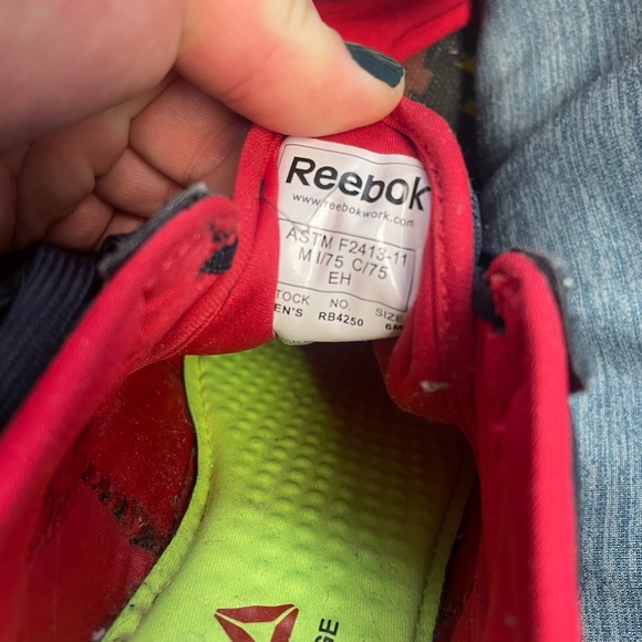 Reebok Steel Toe Tennis Shoes - Picture 4 of 5